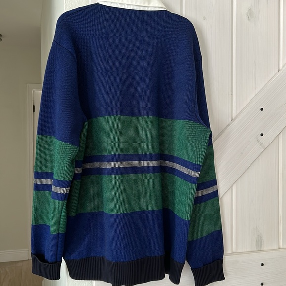 Lacoste collared rugby sweater in like new condition size XL - Picture 3 of 3